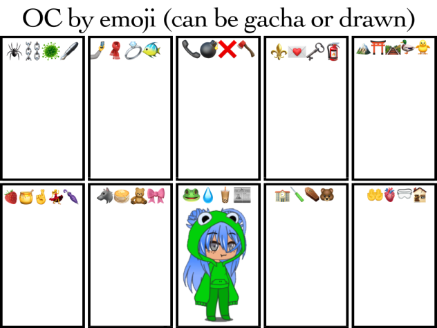 Gacha Emoji Collab