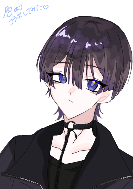 色塗りコラボしてみた♡