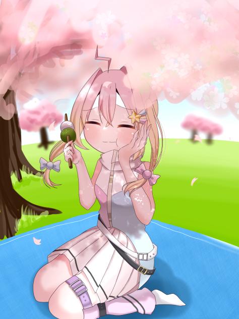 花より団子