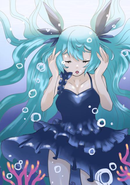 無題111 深海少女描いてみた