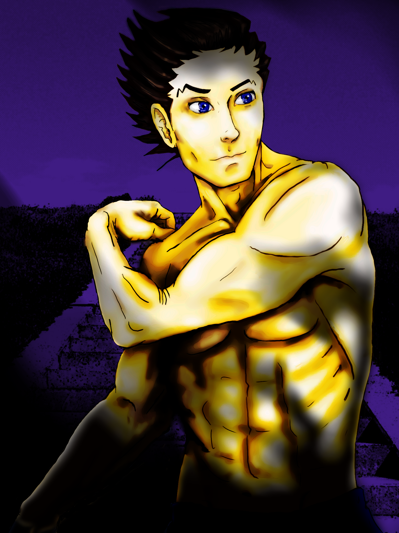 Phoenix Navy Buff - ibisPaint