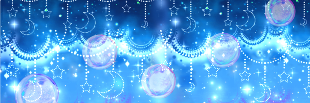 ビー玉フリーヘッダーブルー Twitter Ibispaint