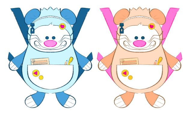 Cute animal backpacks