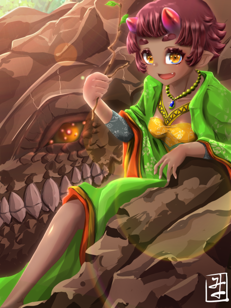 土の魔女と巌の竜