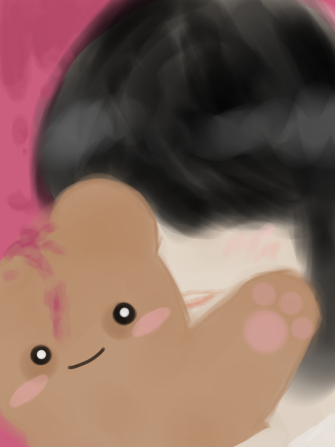 クマの人形…