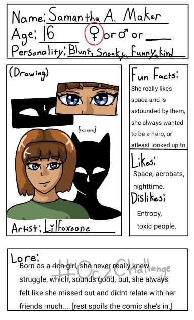 My second ever OC