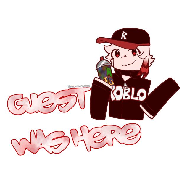 GUEST WAS HERE - trud graffiti