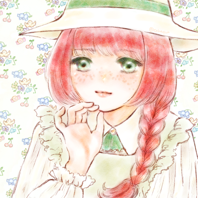 赤毛のアン　ファンアート。