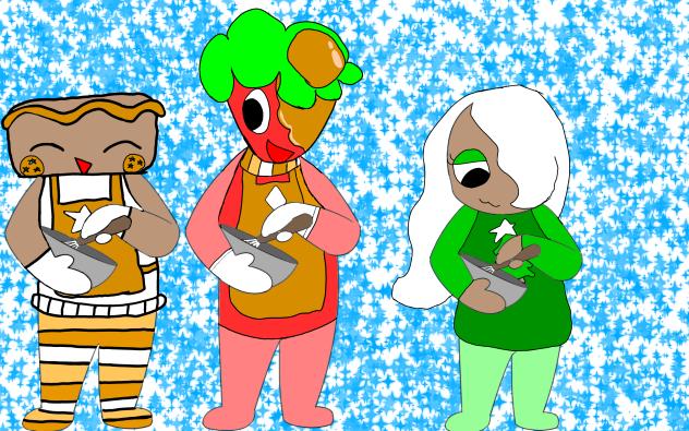 dandys world baking trio skins
