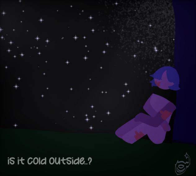 cold outside..❔️