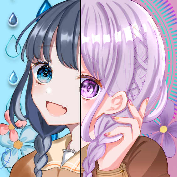 塗り絵　合作