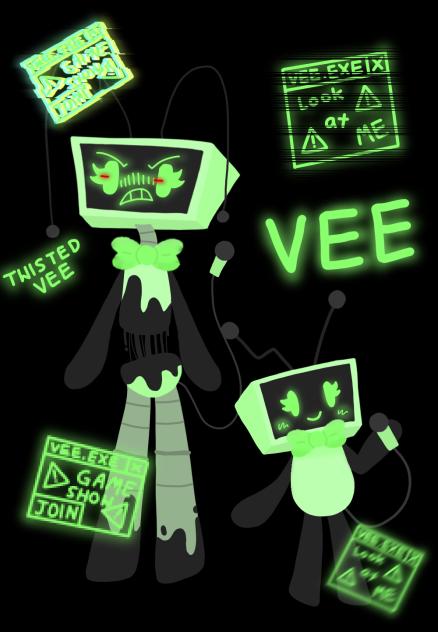 Vee & Twisted Vee fanart!