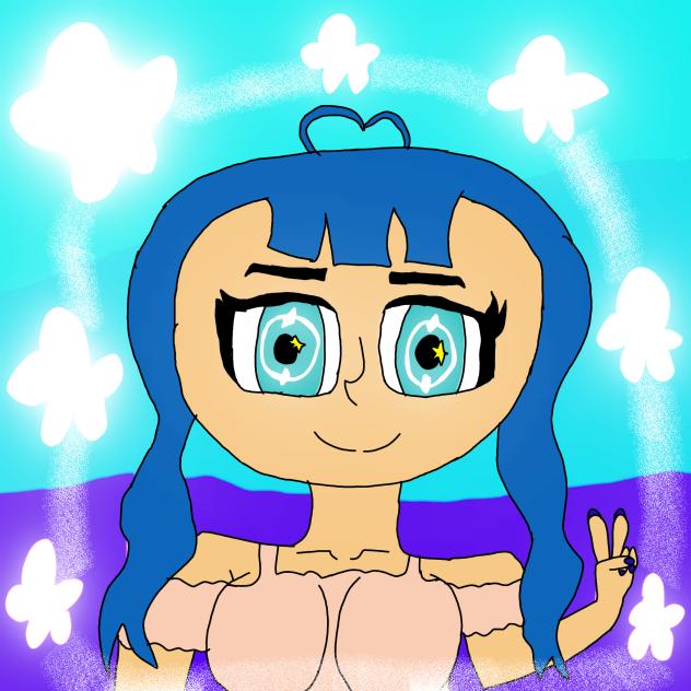 blue alyta a character
