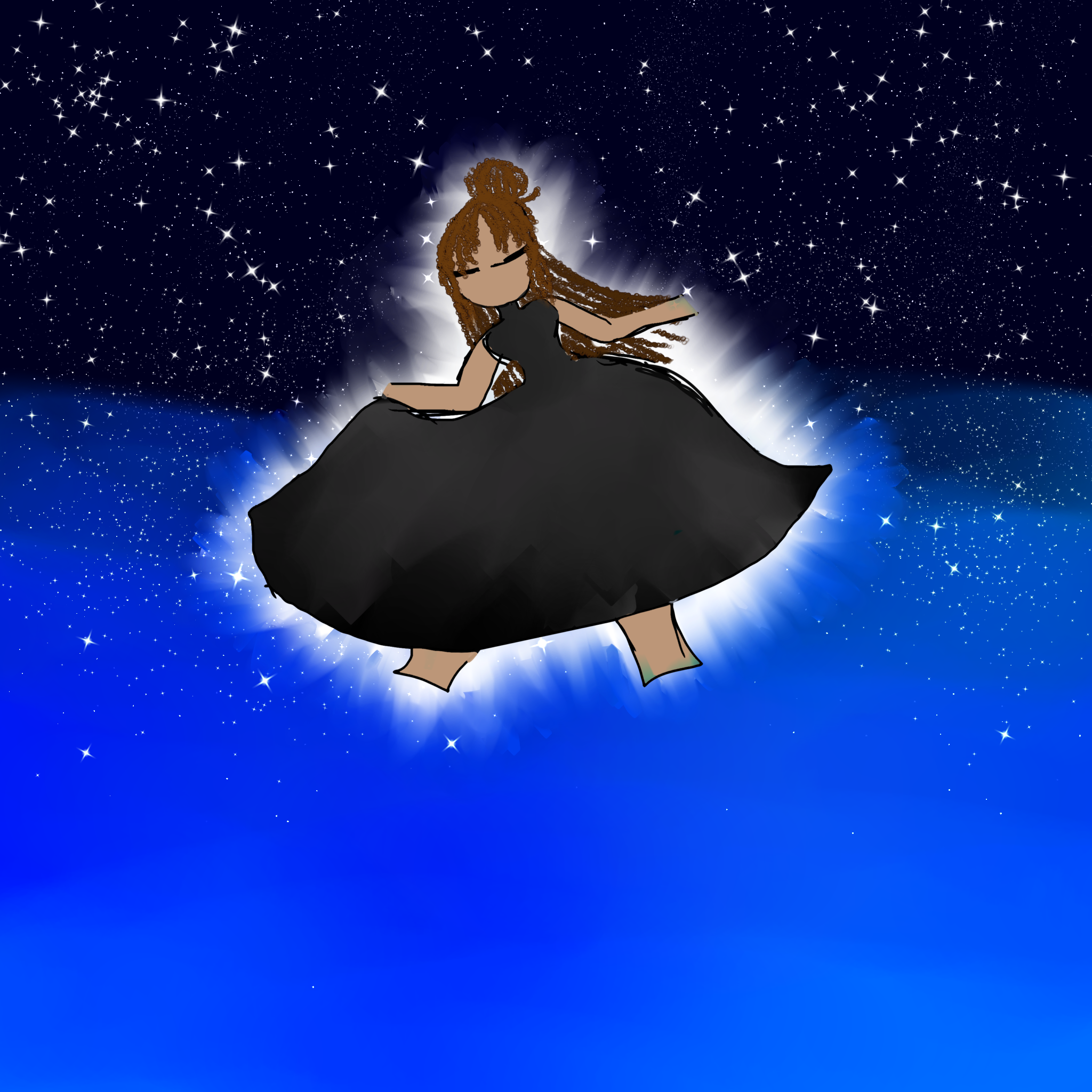 The night sea - ibisPaint