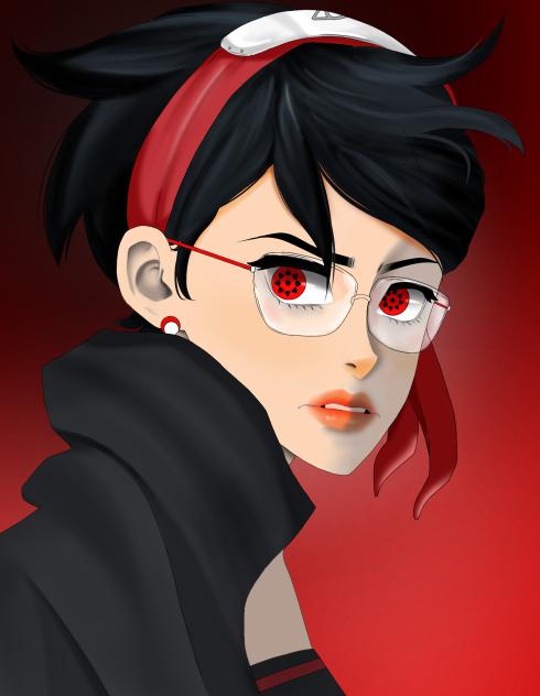 Sarada Uchiha ❤️🖤