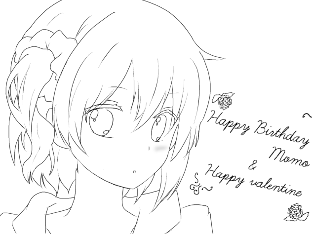 モモ誕生日おめでとう！