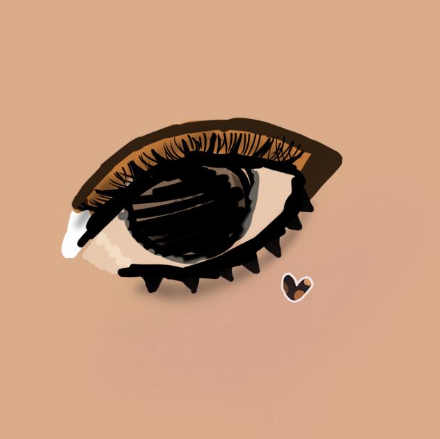 Eye with makeup 😻 - ibisPaint