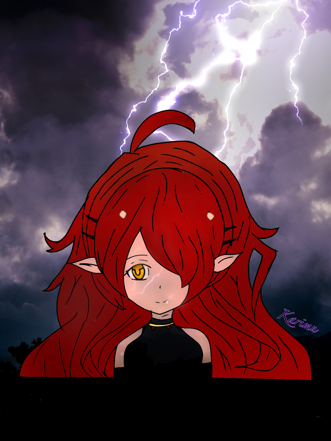 The storm - ibisPaint