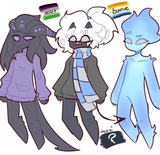 My OC’s but chibi(pt.1)