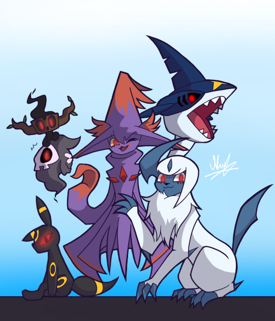 Pokemon Ghost & Dark