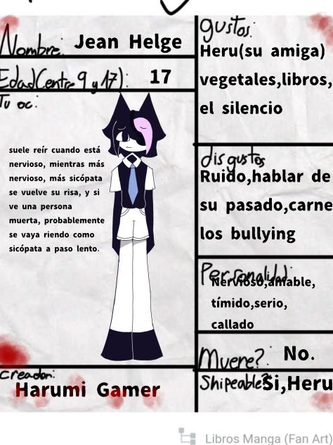 Jean Helge para un cómic (no mío)