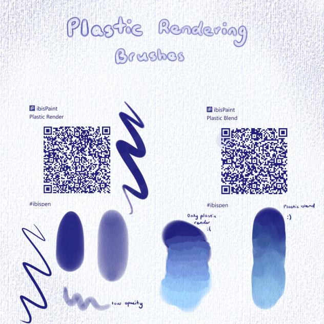 Plastic Rendering Brushes