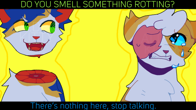 Brightheart and swiftpaw