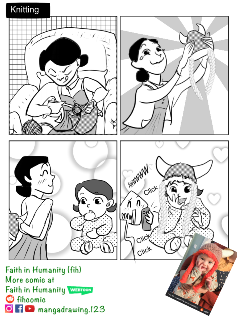 Draw baby girl webtoon comic ibispaintx