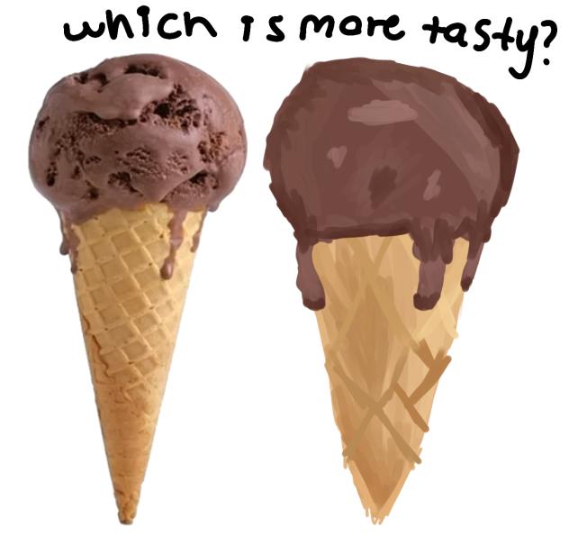 Which is more tasty‽