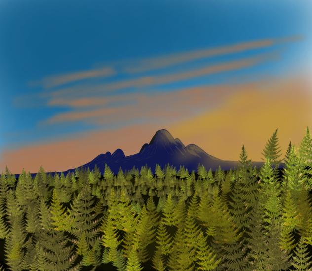 landscape - ibisPaint
