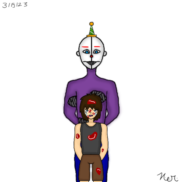 Michael Afton Aka Ennard