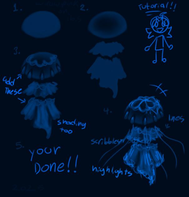 jellyfish tutorial!!!!