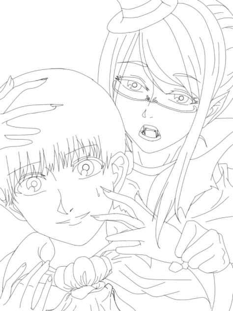 塗り絵良かったら塗ってください!!