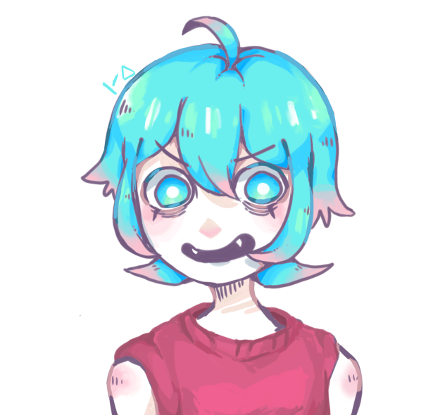blue