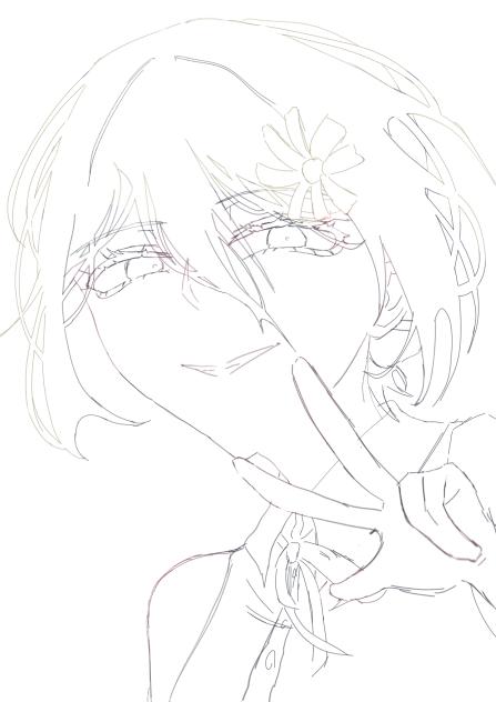 木漏れ日　塗り絵