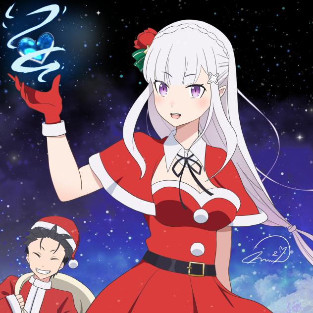 rezero エミリアサンタ