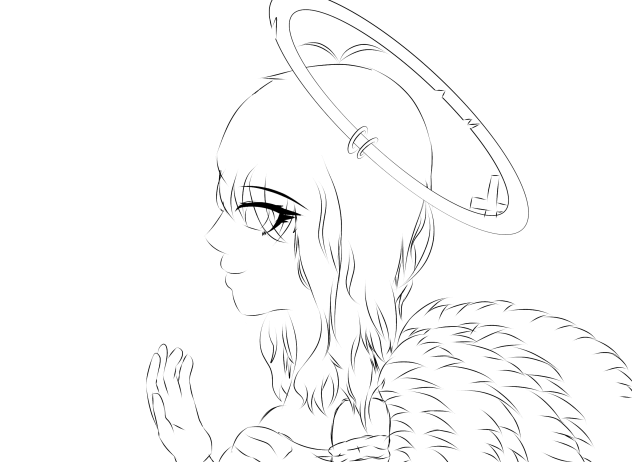 Angel (Lineart)