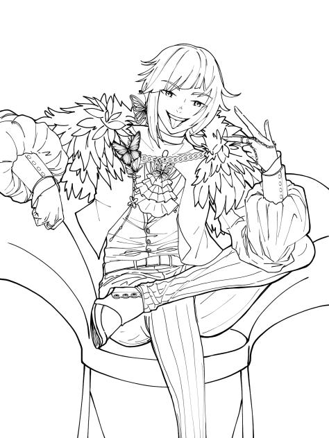 Fukaro issue(Lineart)