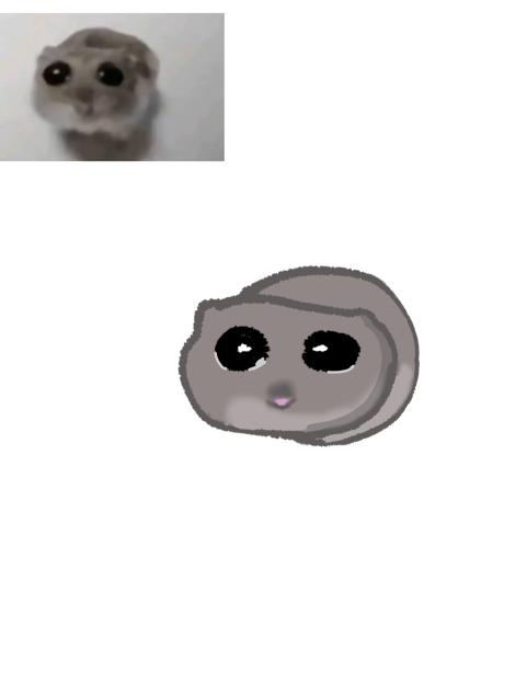 Sad Hamster meme