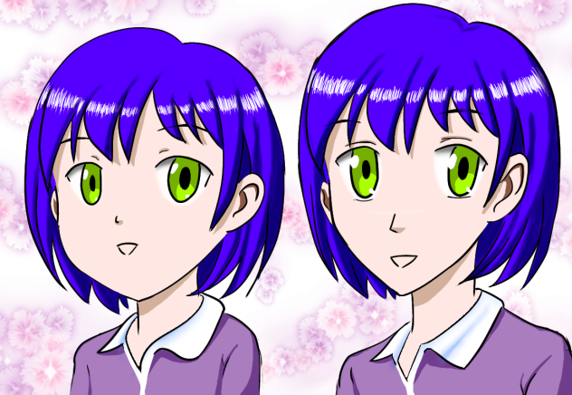 Same character  different age