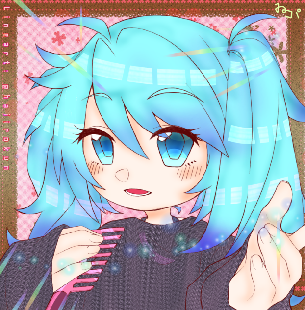 線画お借りしました！