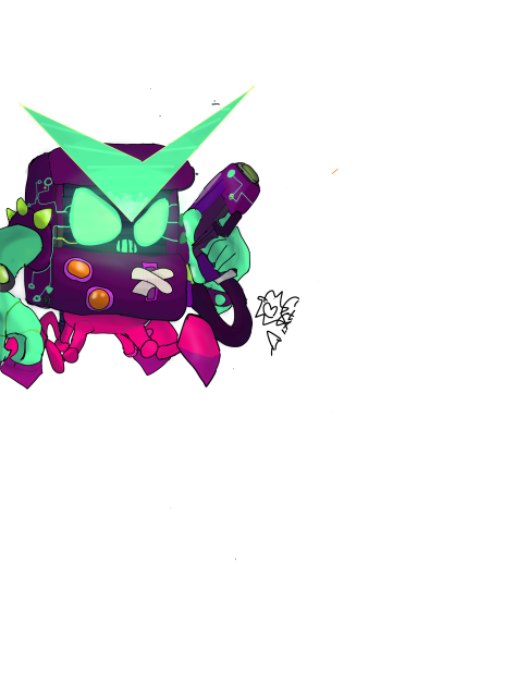 Fan art de 8 bit