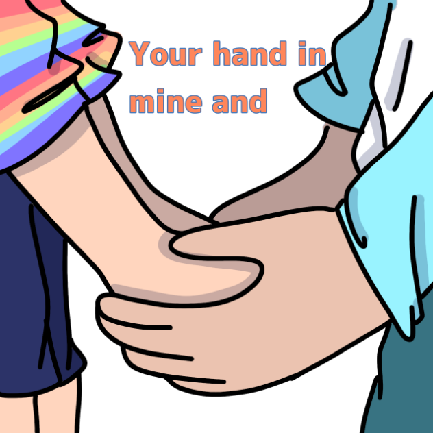 Ooooh they’re holding haaaanndsss