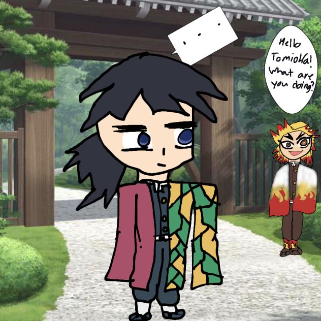 Giyu and Rengoku funny