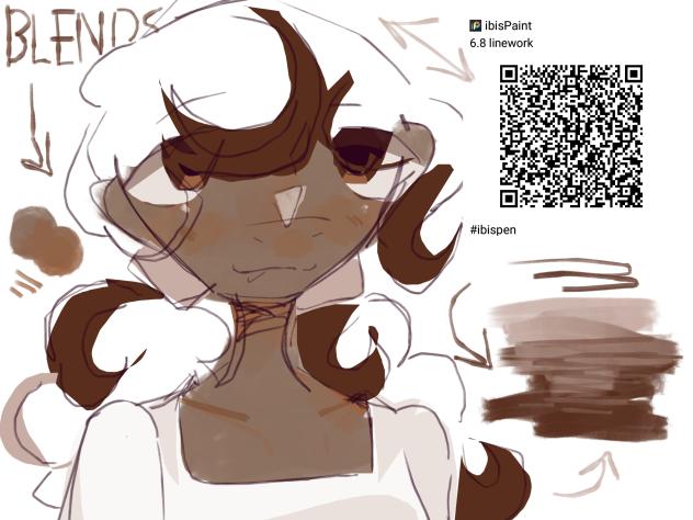 Blending Render + Lineart Brush