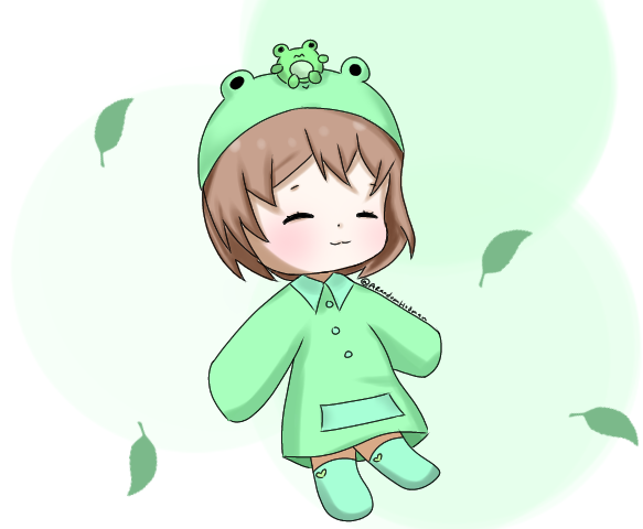 Chibi Frog Girl
