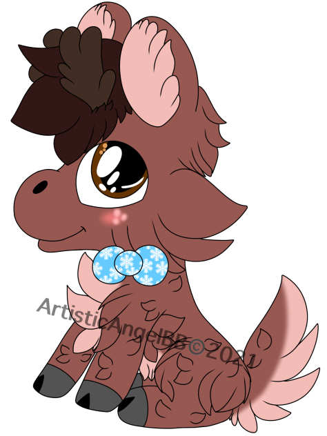 Little Brown Boy Reindeer