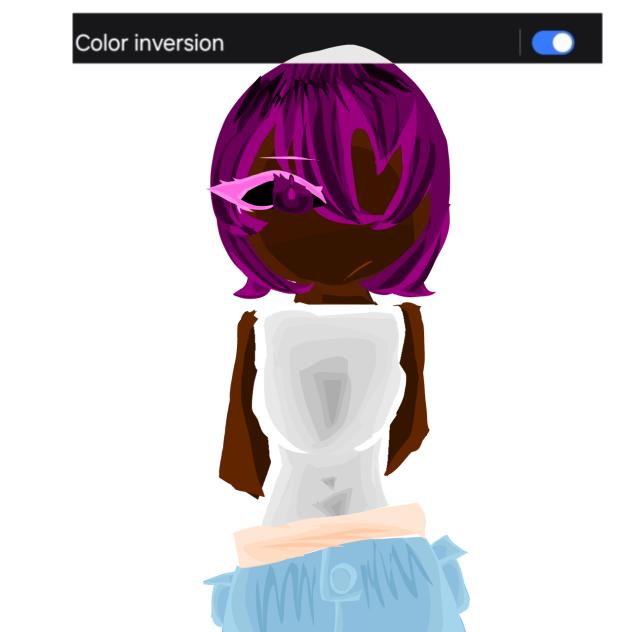 inverted