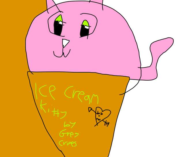 Ice Cream Kitty by Greg Cripes
