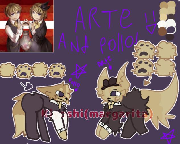 !!Arte and pollo!!
